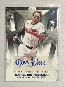 2025 Daniel Schneeman Baseball Stars Rookie Autograph[#BSA2-DS][Guardians] - Picture 1 of 2