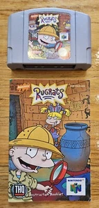 Rugrats Treasure Hunt en muy buen estado con manual Nintendo 64 N64 -PROBADO- y funcionando - Imagen 1 de 7