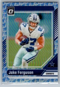Jake Ferguson Cowboys Rocket Emoji Prizm 2024 Panini Fútbol Óptico - Imagen 1 de 2