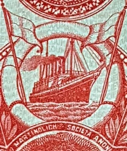 LUSSINPICCOLO 1925 * AZIONE DOC SOCIETA' NAVIGAZIONE A VAPORE U.MARTINOLICH - Foto 1 di 2