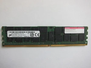 MTA72ASS4G72LZ-2G1A1 MICRON 32GB (1X32GB) 4DRX4 PC4-2133P SERVERMEMORY - Photo 1/4