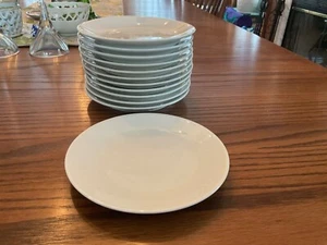 SET 12 Ben Seibel, Impromptu Dessert/Bread Plates Iroquois Bridal White USA - Picture 1 of 4