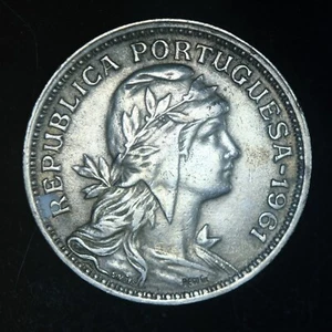 1961 Portugal - 50 Centavos - XF - Lot #494 - Picture 1 of 2