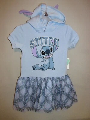 Girls CUTE Disney  STITCH Costume Dress (Size XS 4/5) BRAND NEW W TAGS - Image 1 of 4