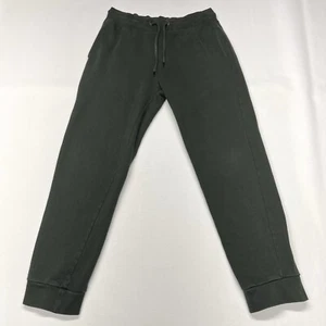 Topman Sweatpants Mens Extra Small XS Green Jogger Drawstring Casual Olive Y2K - Picture 1 of 16