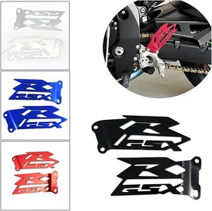 CNC Fußrastenanlage Fersenschutz für SUZUKI GSX-R 600/750 06-15 GSX-R 1000 03-16 - Picture 1 of 25