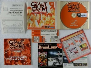 GIANT GRAM All Japan Prowrestling 2 DC Sega Dreamcast Spine From Japan - Picture 1 of 11