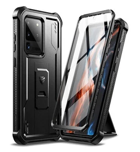 Dexnor for Samsung Galaxy S20 Ultra Case Heavy Duty Rugged Cover with Kickstand - Picture 1 of 84