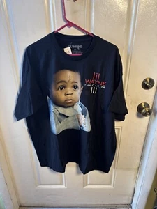 Lil Wayne T-Shirt Herren Extra Large Schwarz Tha Carter III Promo OG Kurzarm - Bild 1 von 5