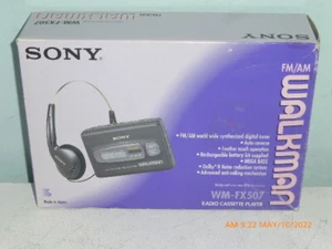 Sony Walkman WM-FX507 Radio Cassette Player FM/AM World Wide Synthesized Digital - Picture 1 of 7