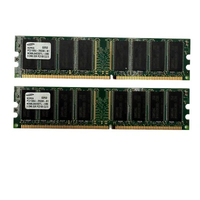 Samsung 512 MB DIMM 266 MHz DDR SDRAM Memory (M368L6423DTL-CB0) - Image 1 of 4
