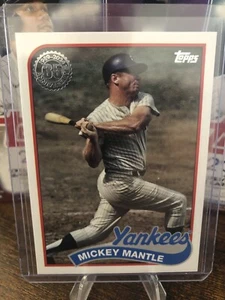 2024 Topps Series 2 - 1989 Topps Baseball #89B2-21 Mickey Mantle (C) - Picture 1 of 1