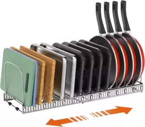 Cutting Board Organizer Rack, Expandable Baking Tray and Cookie Sheet Organizer - Picture 1 of 12