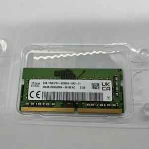 SK Hynix 8GB  DDR4 3200MHz Laptop RAM 1Rx8 PC4-3200AA-SA2-11 HMA81GS6DJR8N-XN  - Picture 1 of 2