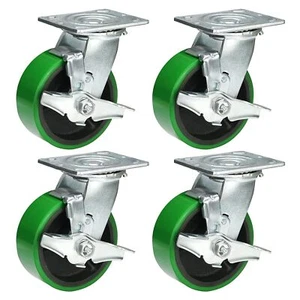 6 Inch Caster Wheels Heavy Duty,Capacity 1200-4800LB - Picture 1 of 57