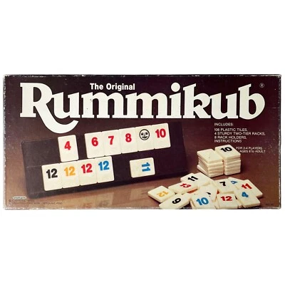 Vintage The Original Rummikub Board Game, Lemada Games Israel, Complete - Image 1 of 4