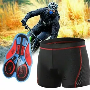 9D Gel Fahrradhose Herren Radunterhose Schnelltrockende Radlerhose & Sitzpolster - Bild 1 von 15