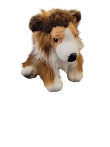 Ganz Webkinz Collie Dog HM149 Plush Stuffed Animal (No Code) Retired 12". - Picture 1 of 9