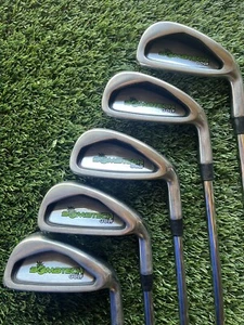 Original Bombtech Golf 4-8 Irons, Factory Stepless Steel Shaft RH Original Grips - Picture 1 of 5