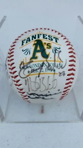 1996 Oakland A's Fan Fest Feb 10 / 28 Genuine Team Signed Major League Ball - Picture 1 of 7