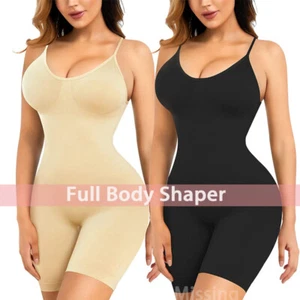 Women's Bodysuit Full Body Shaper Tummy Control Slimming Underwear Shapewear - Picture 1 of 16