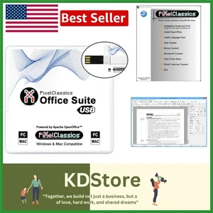 Office Suite 2025 USB: Complete Off-Grid Compatibility & Lifetime Updates - Picture 1 of 10