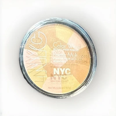 NYC Color Wheel Mosaic Face Powder 726 Bronzed Pink New Sealed - Image 1 of 3