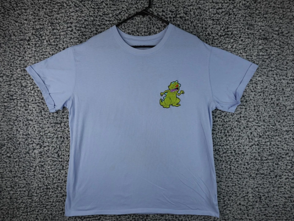 Camiseta Nickelodeon Gráfica Mujer XXL Azul Retro Retro Años 90 Y2K Indie Sleaze Foto 1 de 4