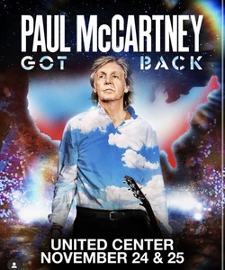Paul McCartney- 2 FRONT ROW club level seats- Chicago- Sec 232 row 1- Nov 25 - Picture 1 of 2