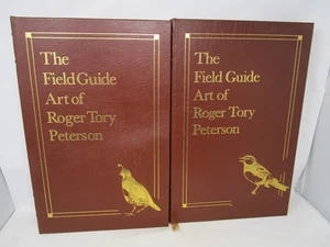 Signed The Field Guide Art of Roger Tory Peterson Eastern & Western Birds 1st Ed - Imagen 1 de 20