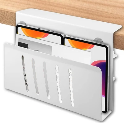 Supporto Da Parete per Laptop, Organizer Da Scrivania per Laptop E PC, Senza Tra - Immagine 1 di 4