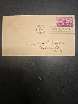Idaho 50th Anniversary of Statehood FDC, Scott # 896, 3 Cent, July 3,1940 - Image 1 of 2