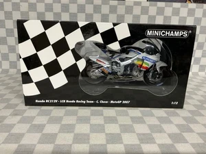 1/12 MINICHAMPS “ SIGNED “ CHECA HONDA RC212V MOTO GP 2007 - Picture 1 of 19