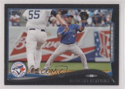 2014 Topps Black /63 Maicer Izturis #554 - Image 1 of 2