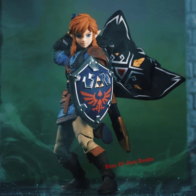1/12 Custom Wired Cape Cloak For 6'' Figma Link Action Figure（No Figure） - Image 1 of 4