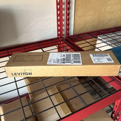 LEVITON 69270-U48 Flat QuickPort Patch Panel 48-Port 2RU with Extreme Cat 6 - Image 1 of 4