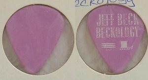 JEFF BECK - VINTAGE OLD JEFF BECK BECKOLOGY ALBUM RELEASE PROMO GUITAR PICK - Picture 1 of 1