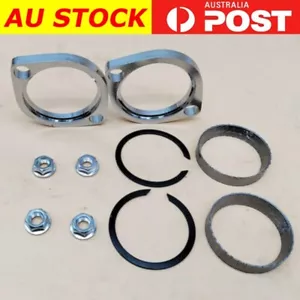 Exhaust Flange Gasket Seal Install Kit For Harley Big Twin Sportster XL 883 1200 - Picture 1 of 3