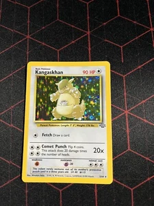Pokémon TCG Kangaskhan Jungle 5/64 Holo Unlimited Holo Rare LP - Picture 1 of 9
