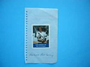 1974/75 ACME LOBLAW'S NHL ACTION PLAYERS UPDATE STAMP RICK MIDDLETON SP LOBLAWS - Picture 1 of 3