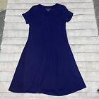 Soft Surroundings Petite Xs Blue Dress T1
