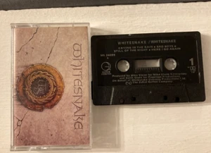 1987 Classic Whitesnake Self-Titled Cassette Tape CANADA IMPORT-HERE I GO AGAIN - Foto 1 di 1