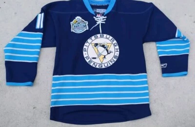 Camiseta NHL Pittsburgh Penguins NHL Invierno Clásica Jordan Staal Talla 48 Cosida Bonita  Foto 1 de 4