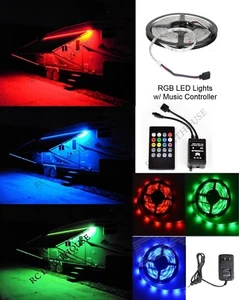 Casa rodante Premium 6' cámper cámper toldo bote conjunto de luces IR control remoto música RGB 6' 3528 - Imagen 1 de 10