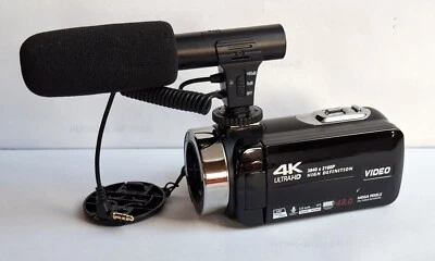 SOMIKON  4K-UHD - Camcorder  DV-860 , Touch-Display, Fernbed. u. Zubehörpaket - Bild 1 von 4