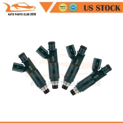 4pcs Fuel Injectors For Chevrolet Prizm Toyota For Corolla 1999-1998 842-12233 - Изображение 1 из 4