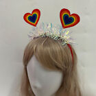  Pride Headband Rainbow Brushed Fashion Headbands Headhones Heart