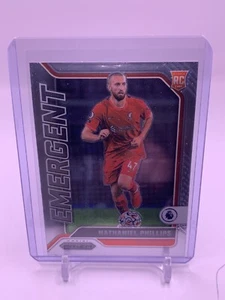 2021-22 Panini Prizm Premier League Emergent Nathaniel Phillips #19 Rookie RC - Picture 1 of 2