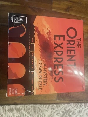 Rompecabezas The Orient Express A Mystery 1000 piezas asesinato Agatha Christie Foto 1 de 4