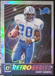 🔥2021 Panini Donruss Optic Retro Series Holo Barry Sanders #RS-BS Free Shipping - Bild 1 von 3